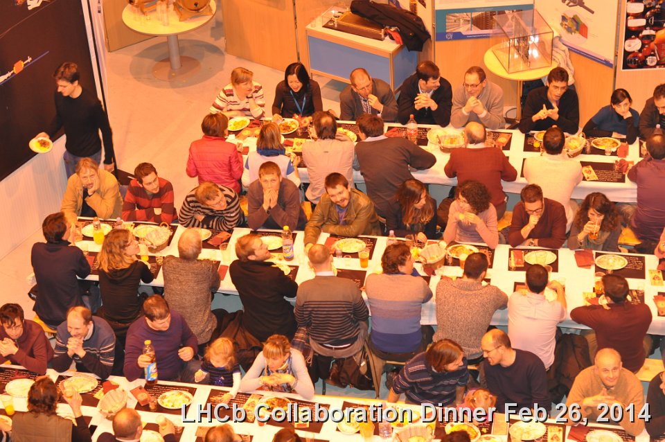 LHCb Dinner on Feb 26, 2014